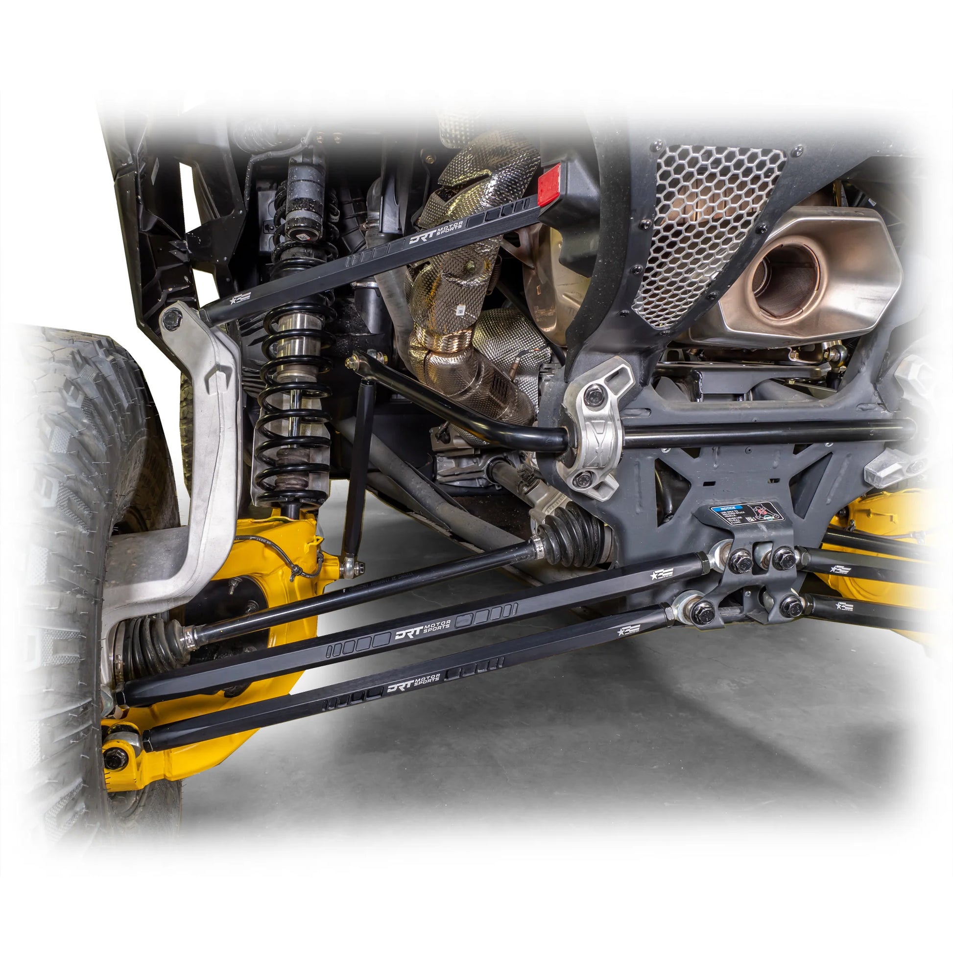 DRT Can-Am 2024+ Maverick R Hex Bar Radius Rod Set image 6