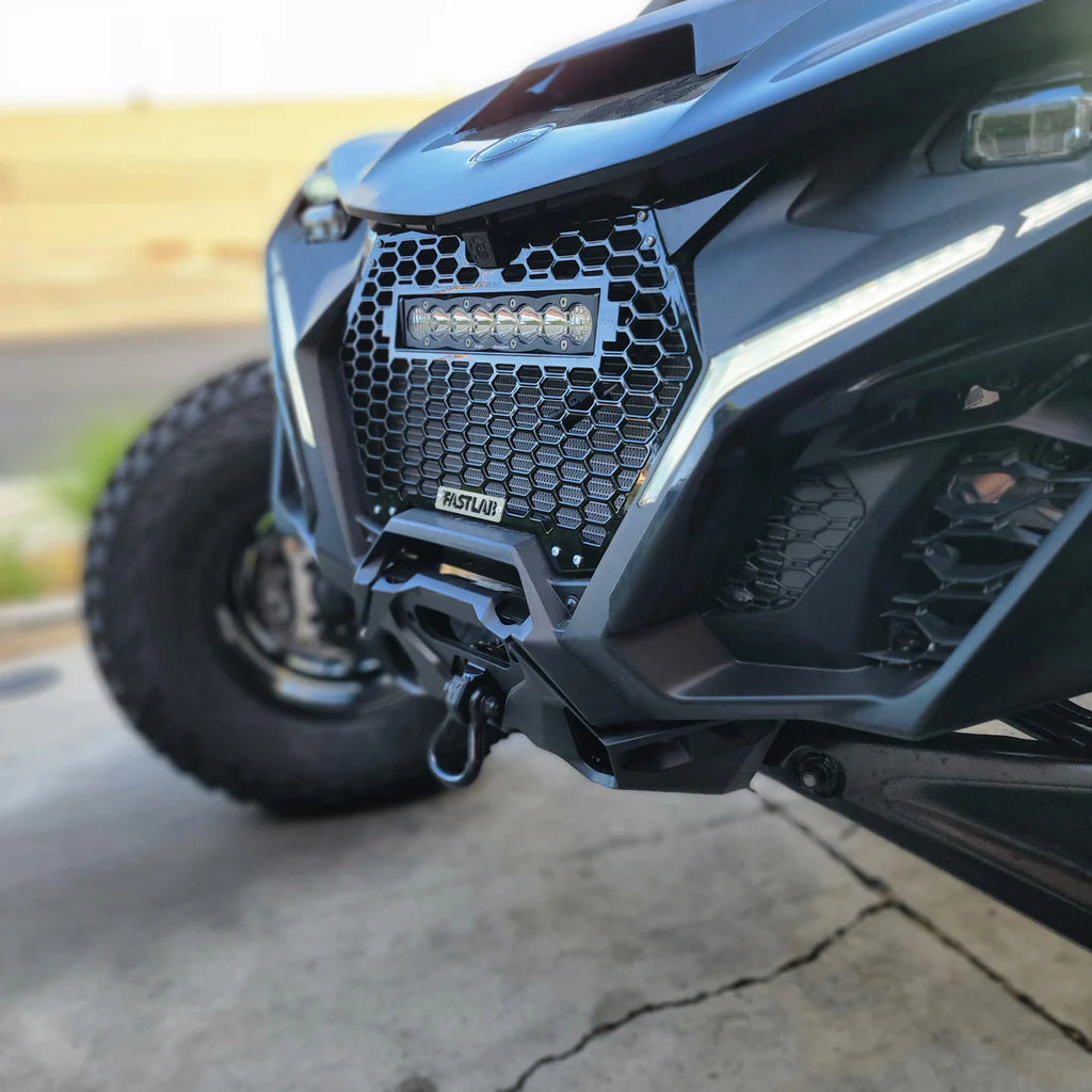 FastLab Can-am Maverick R Grill with S8 Light Bar image 2