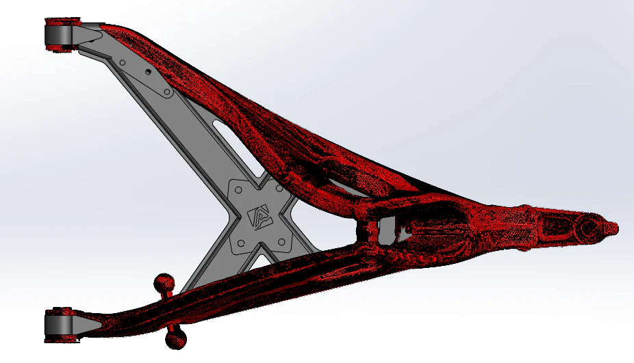 Ard Can-Am Maverick R Lower Arm Gusset Kit image 11
