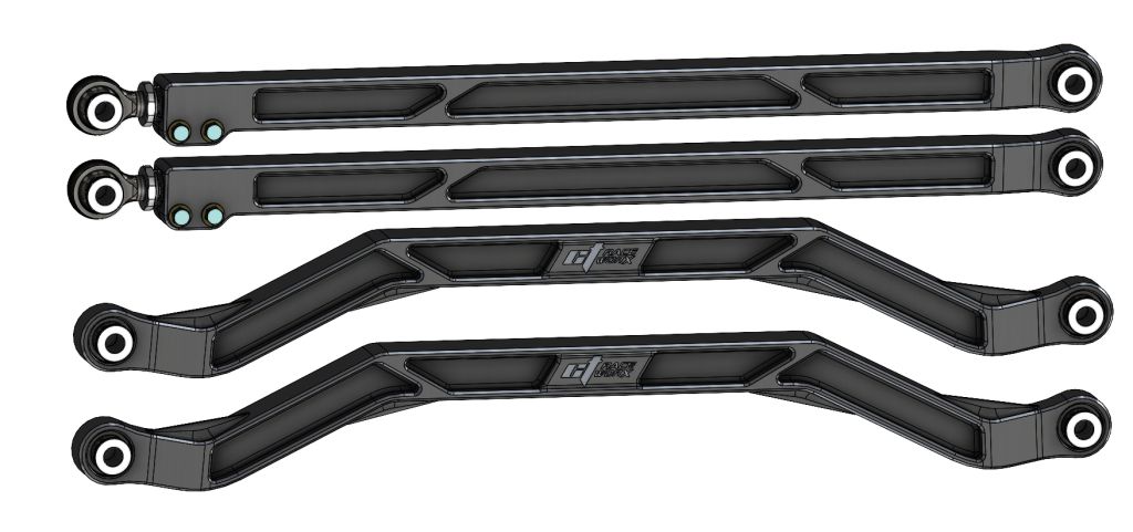 Polaris Pro R Billet Radius Rods image 0
