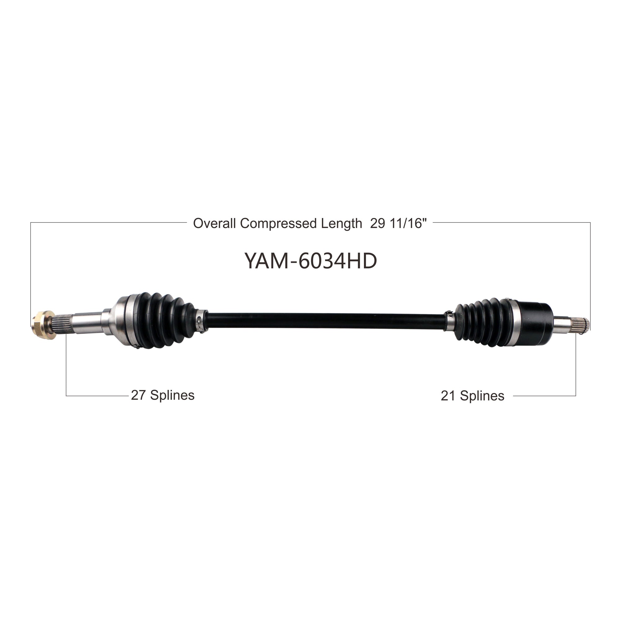 2016+ Yamaha Yxz1000R Hd Cv Axle image 1