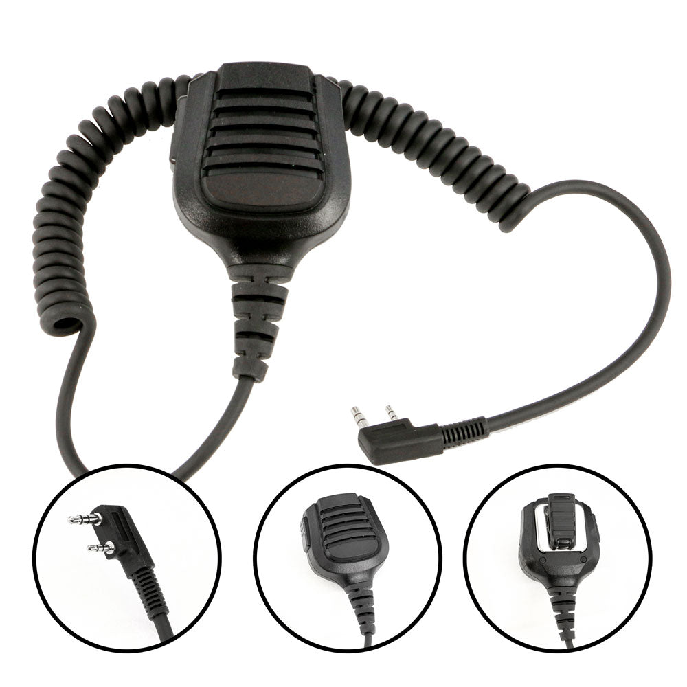 Waterproof Speaker Hand Mic For Rugged Rh-5R / Rh16C Radios image 0
