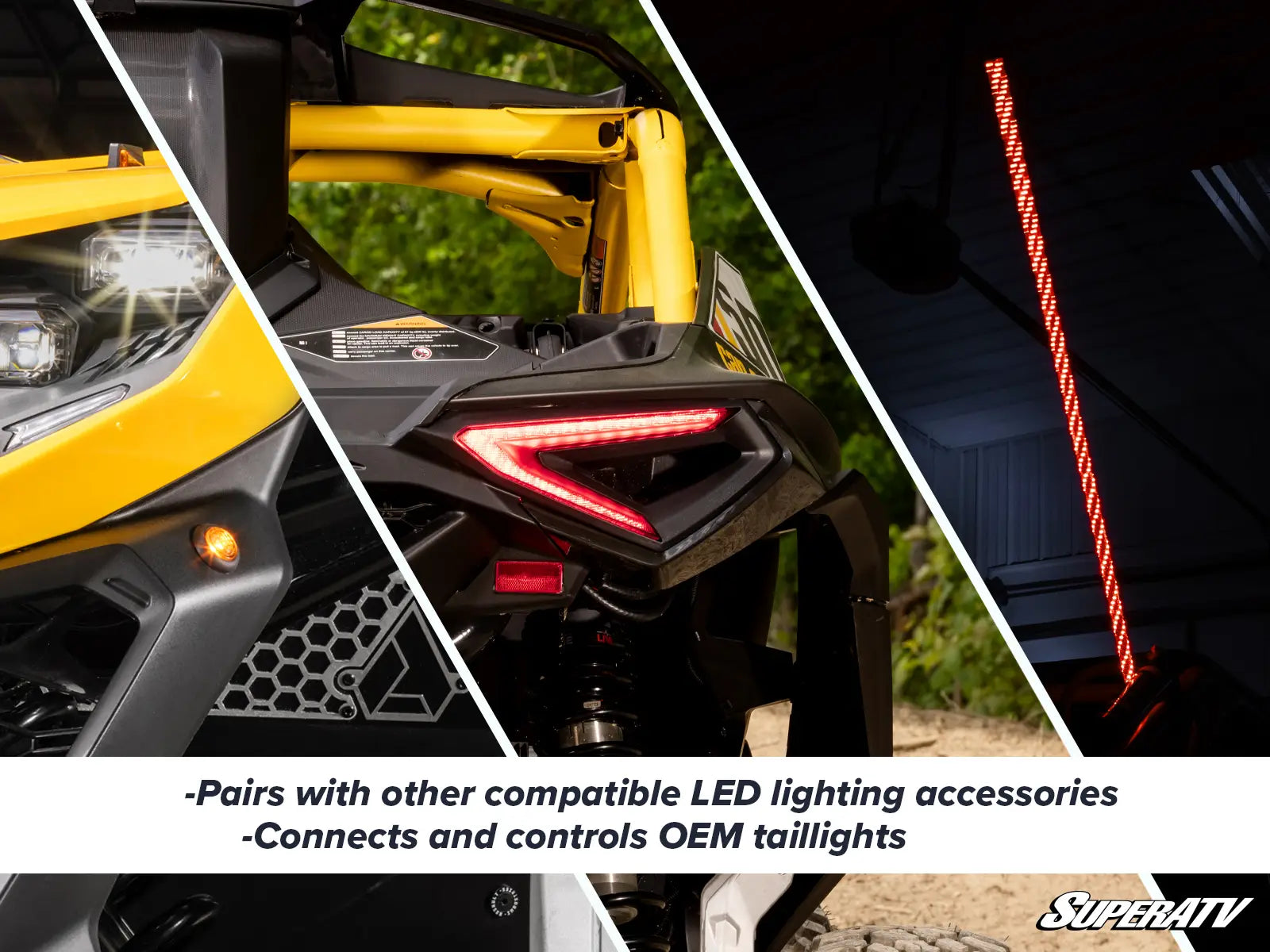 Can-Am Maverick R Deluxe Self-Canceling Turn Signal Kit - Super ATV image 6