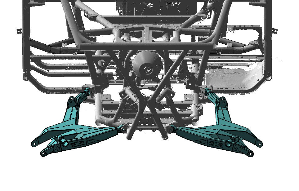 Yamaha YXZ 1000 Stock Replacement XGC Lower A-arms - Rear