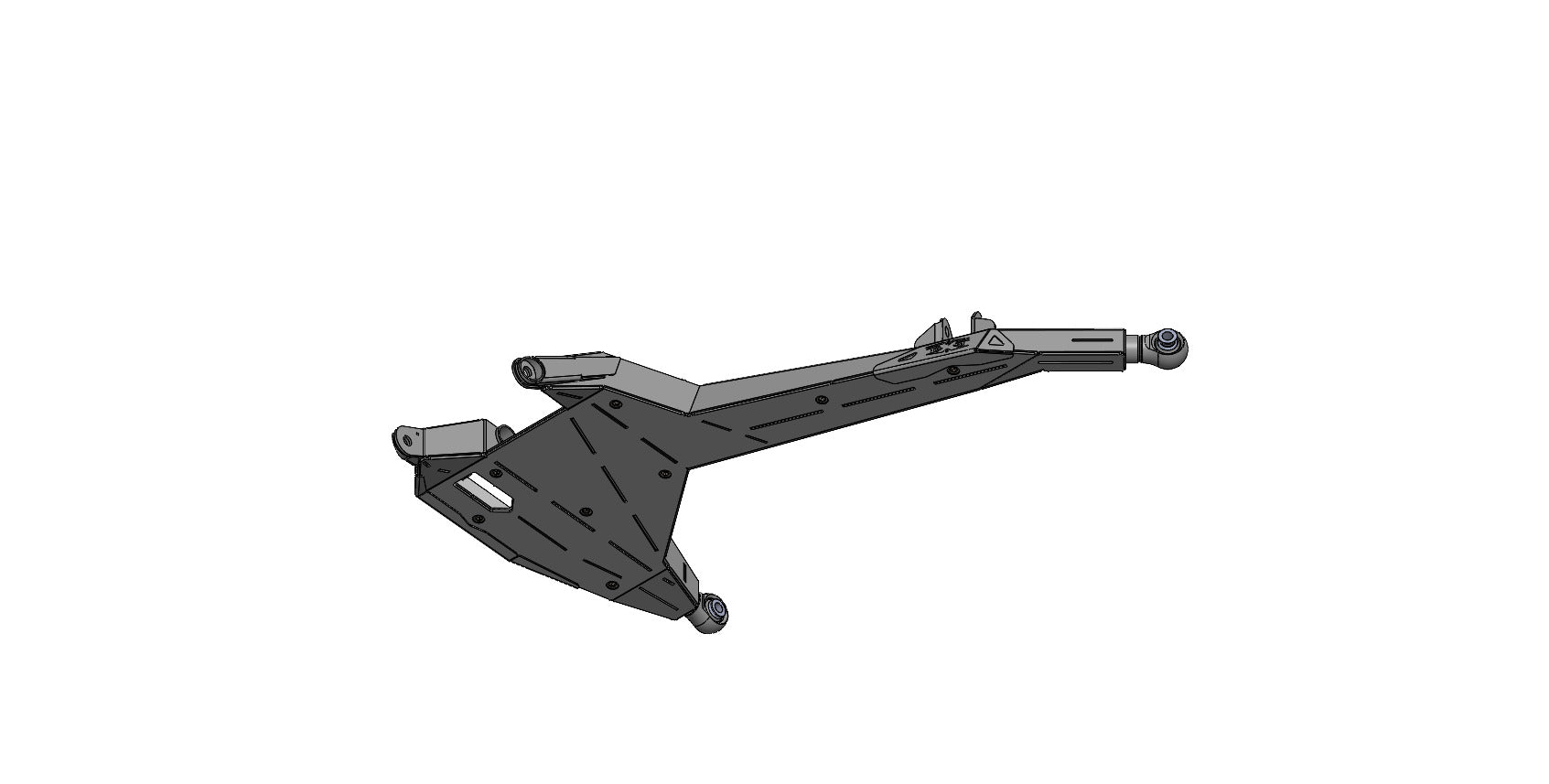 Yamaha YXZ 1000 Stock Replacement XGC Lower A-arms - Rear