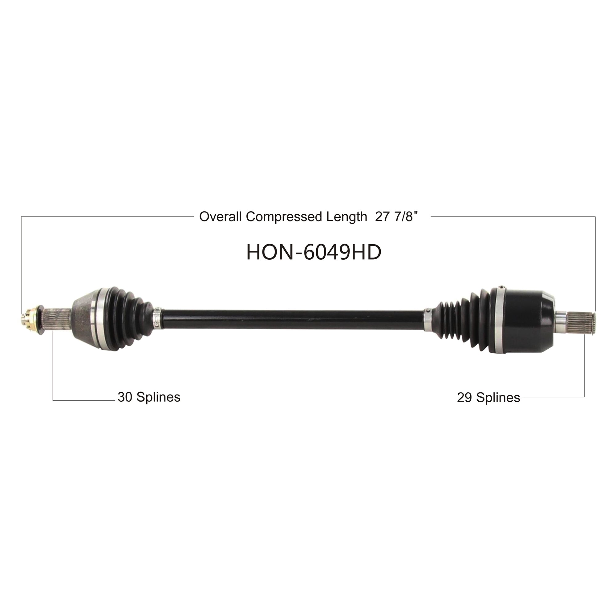 Honda Talon HD Axle - Heavy Duty OEM Replacement image 1