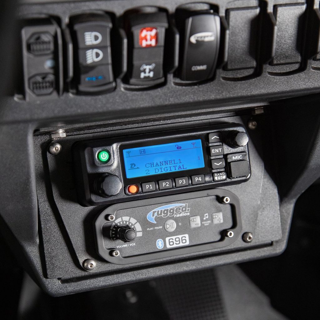 Polaris Rzr Xp 1000 / Turbo Multi-Mount Kit For Radio And Intercom image 4