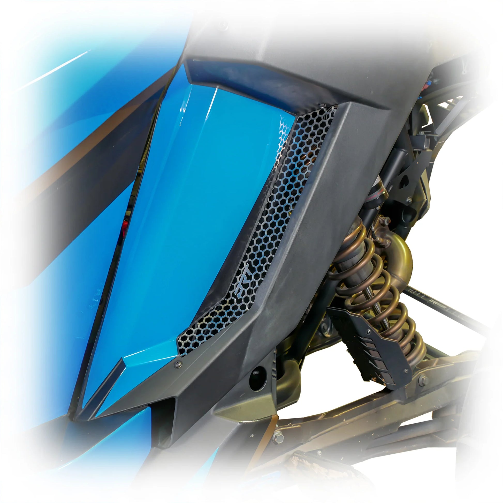 Drt Polaris Rzr Pro R/Turbo R Aluminum Rear Fender Screen Set image 4
