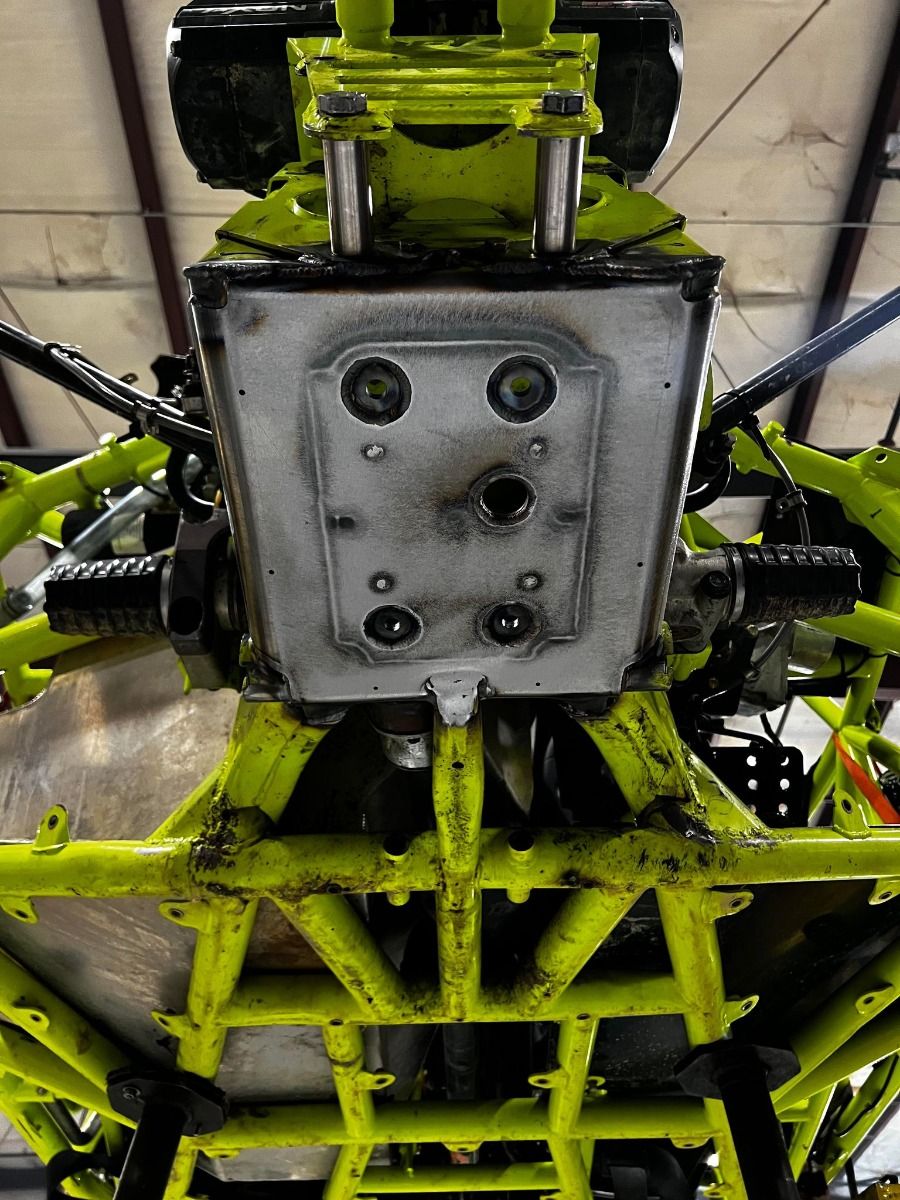 Maverick X3 Chromoly Weld In Front Diff Tray - Ct Race Worx image 4