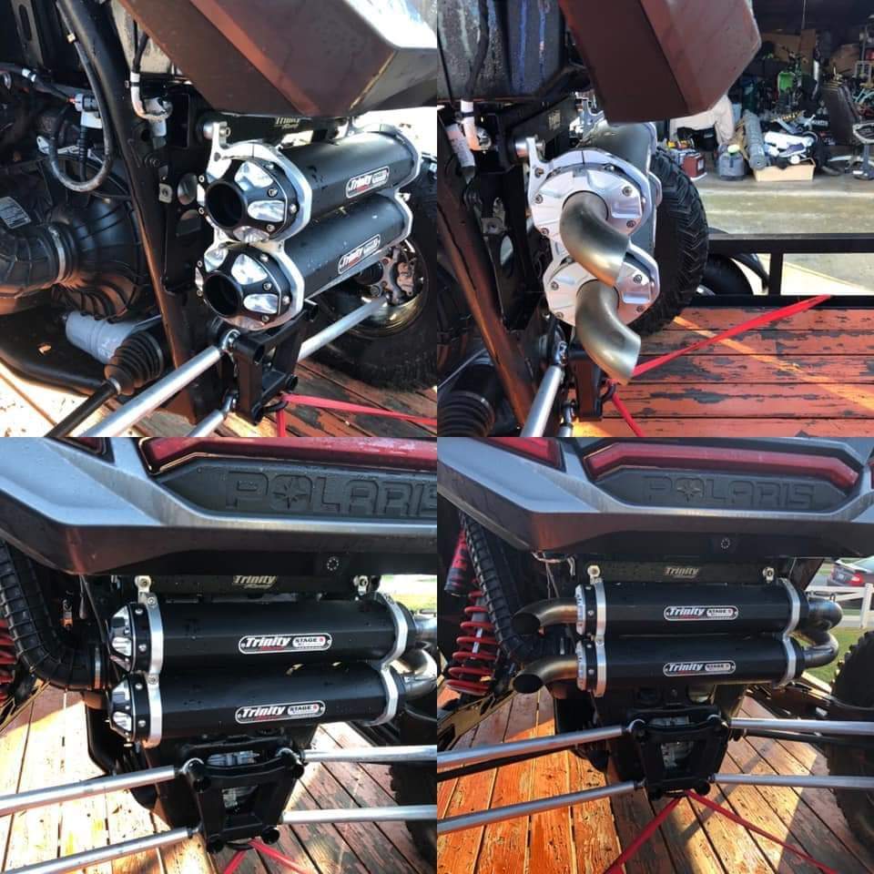 Trinity Racing Contrast Cut Muffler Tip image 2
