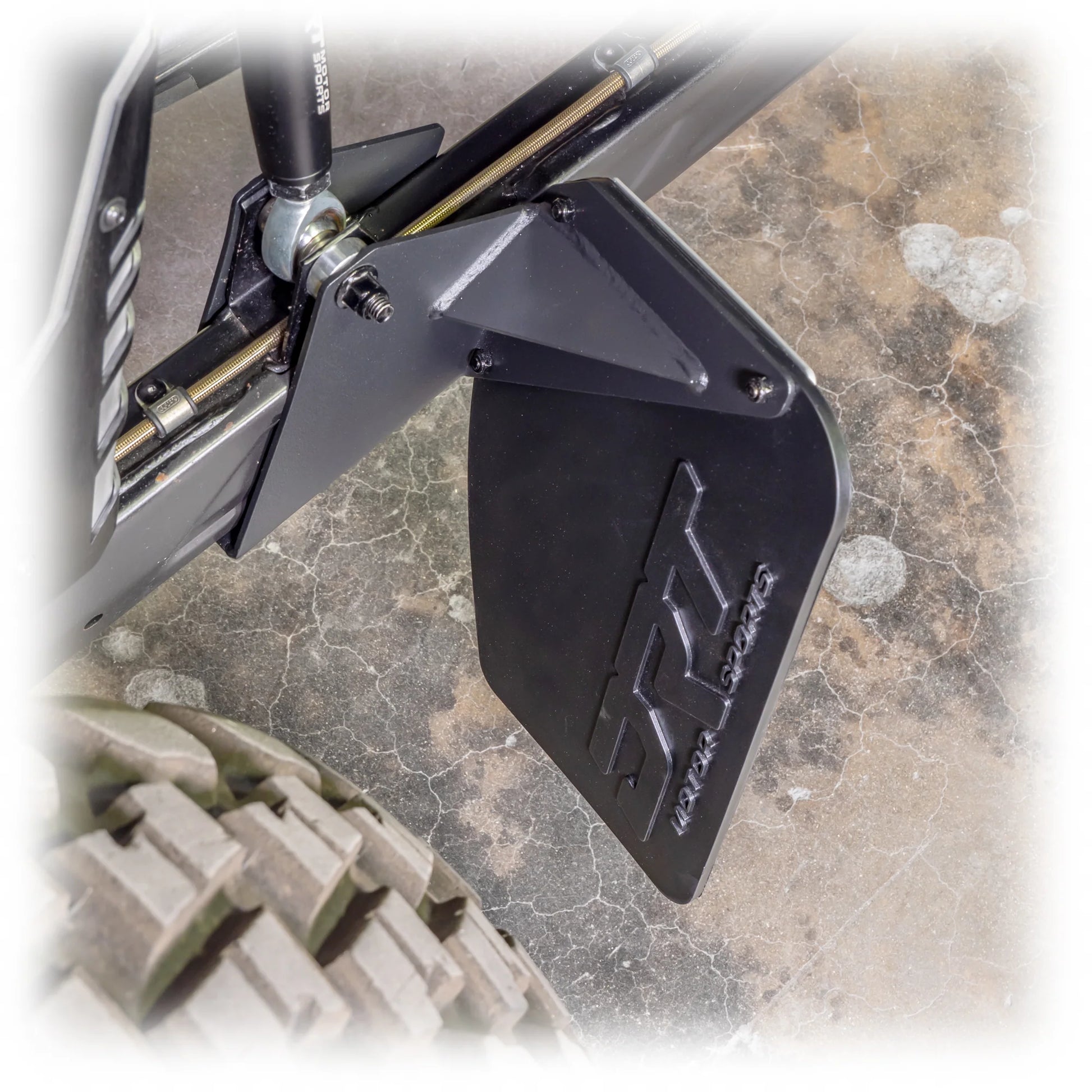 Polaris RZR Pro XP Billet Aluminum Rock Guards Mud Flaps image 5