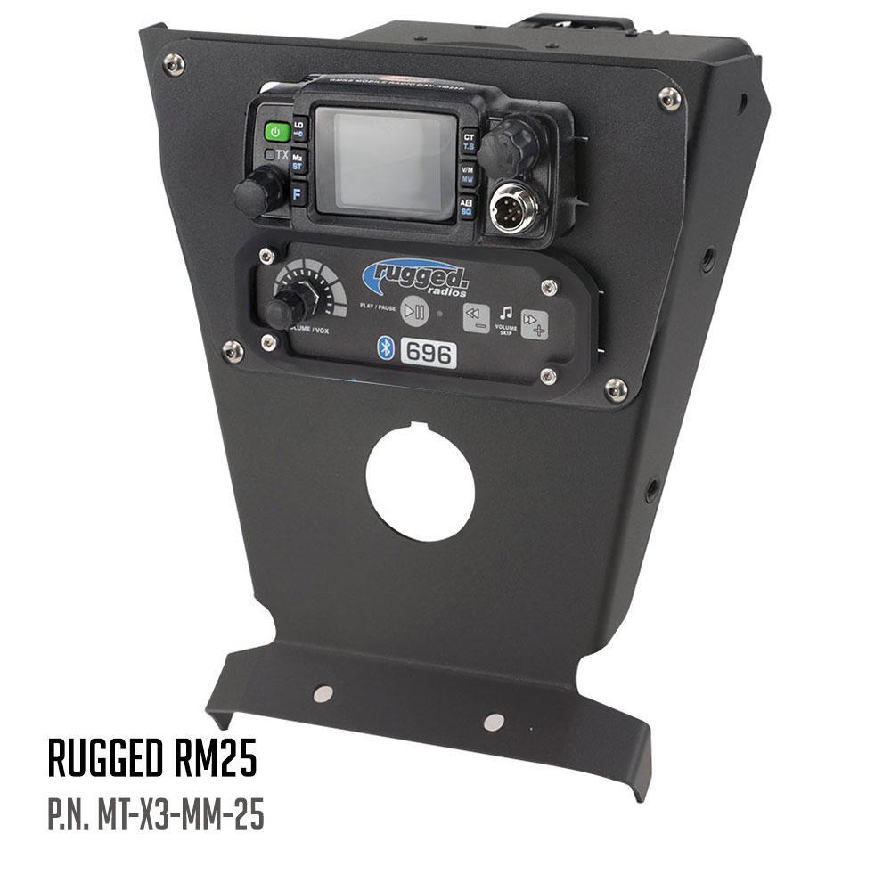 Can-Am X3 Multi-Mount Kit For Radio And Intercom - Dash Mount image 0