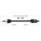 2017 Polaris Rzr Xp 1000 Eps Oe Replacement Cv Axle image 1
