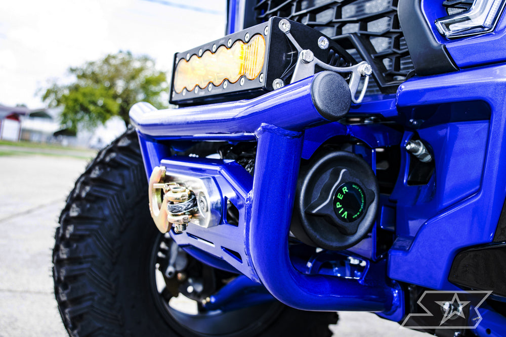 Rzr Xp Turbo S Front Winch Bumper image 2