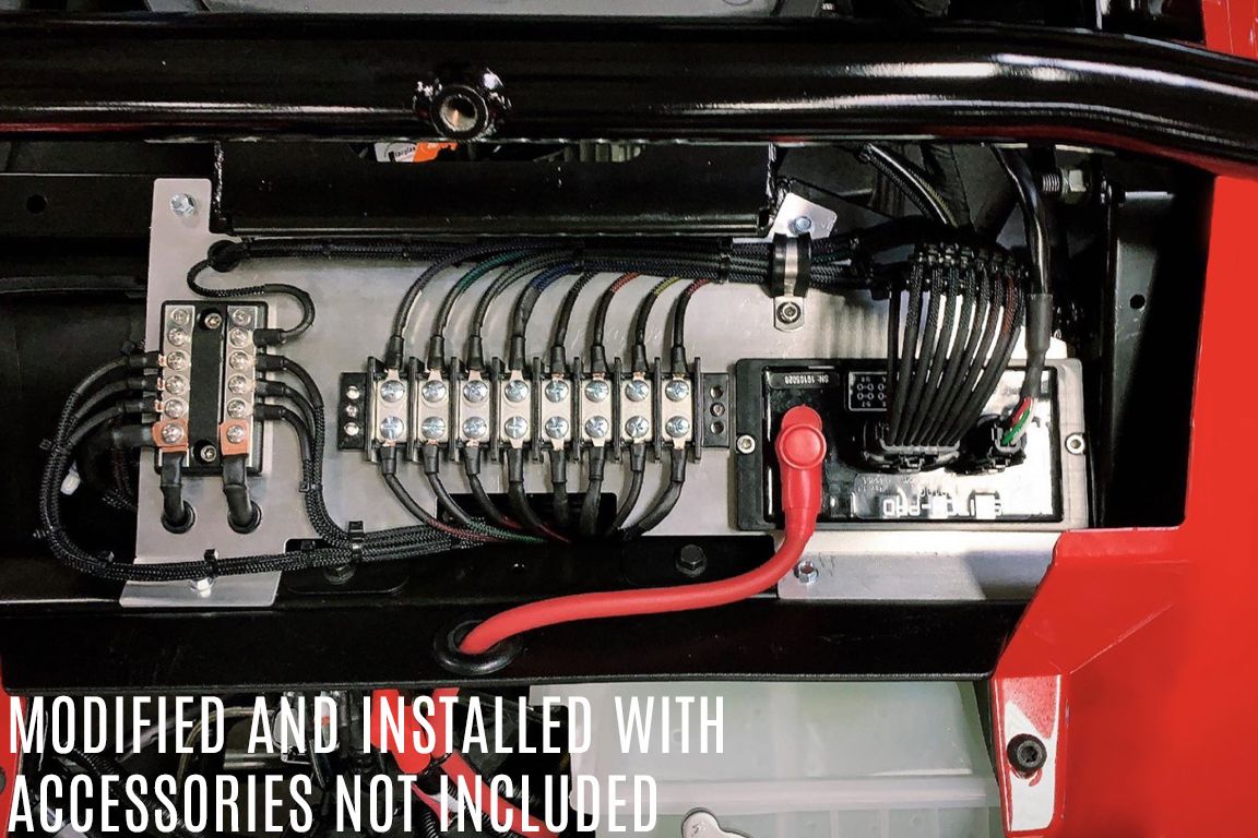 Polaris Rzr Xp Turbo S 12V Electrical Accessory Mounting Plate image 2