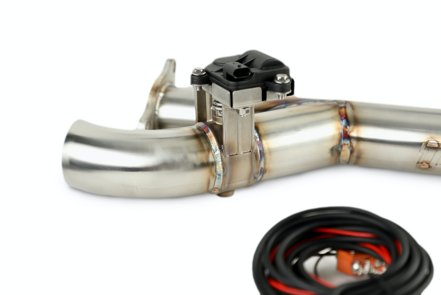 Side Piece Header Pipe With Electronic Cutout - Rzr Pro Xp image 3