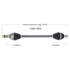 Can-Am Maverick X3 64" Oem Replacement Axle image 2