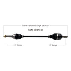 2016+ Yamaha Yxz1000R Hd Cv Axle image 0
