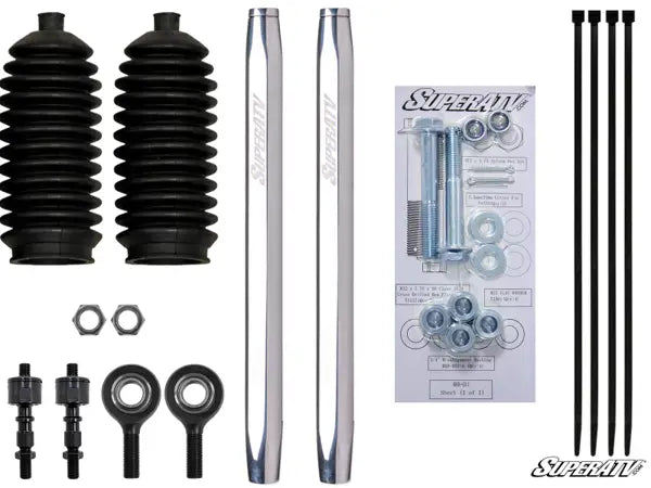 Can-Am Maverick X3 Billet Aluminum Hex Tie Rod Kit image 1