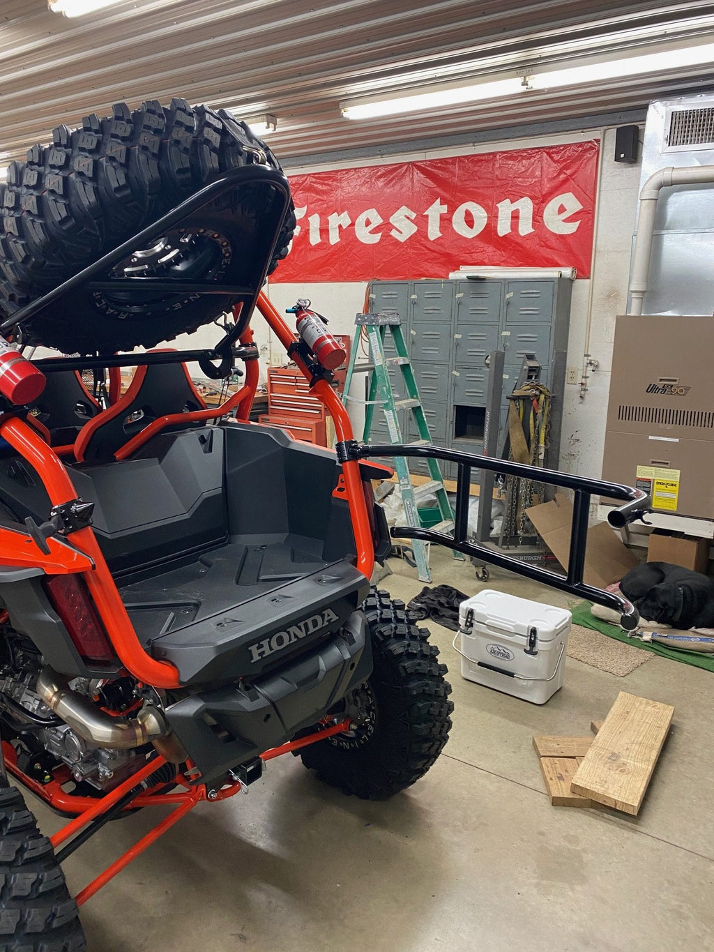 Honda Talon Swinging Bed Extender/Tailgate - Ajk Offroad image 3