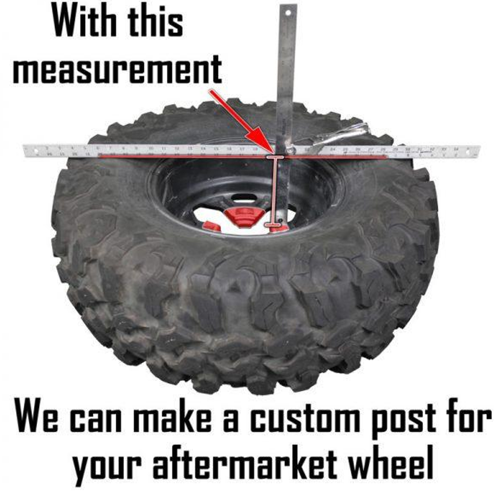 Can-Am Maverick R Above The Roof Dual Clamp Spare Tire Mount image 2