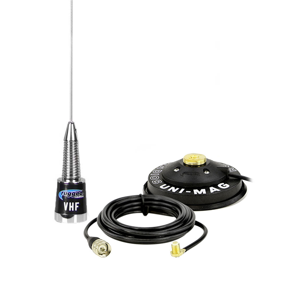 Vhf Antenna Kit With 1/2 Wave Ngp Antenna And Magnetic Mount image 0