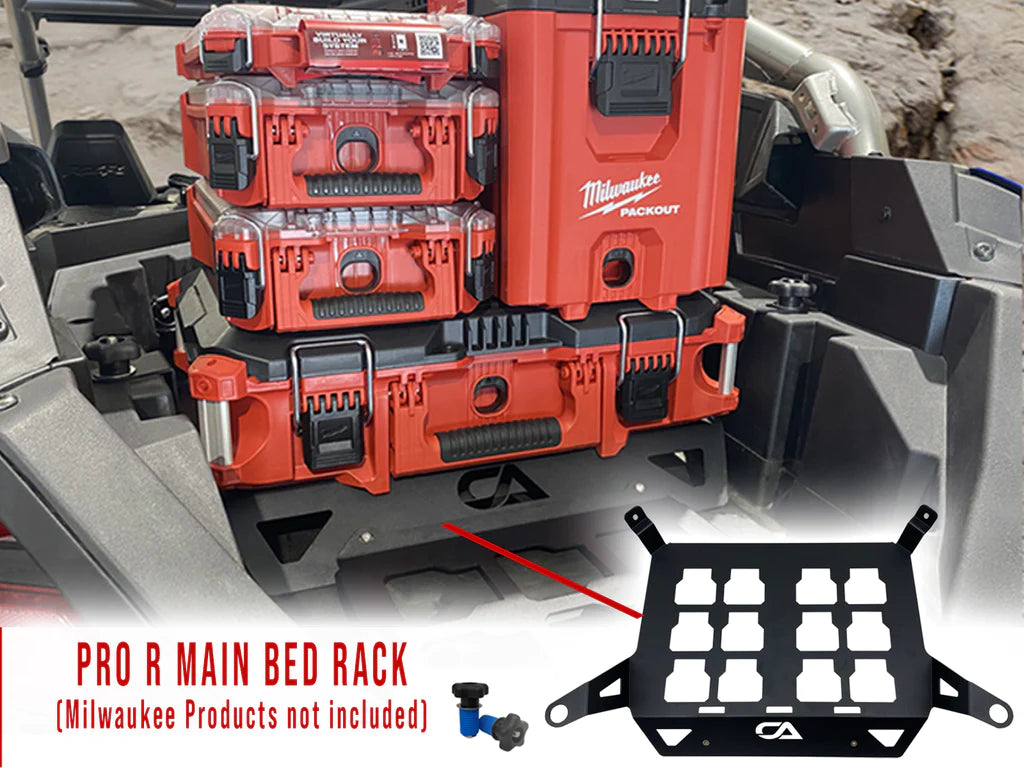 Polaris Rzr Pro R Packout Rack - Ca Tech image 0