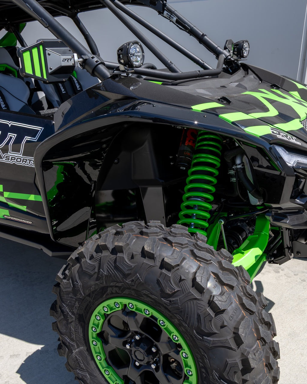 DRT Motororsports ABS Fender Kit for Kawasaki Teryx H2