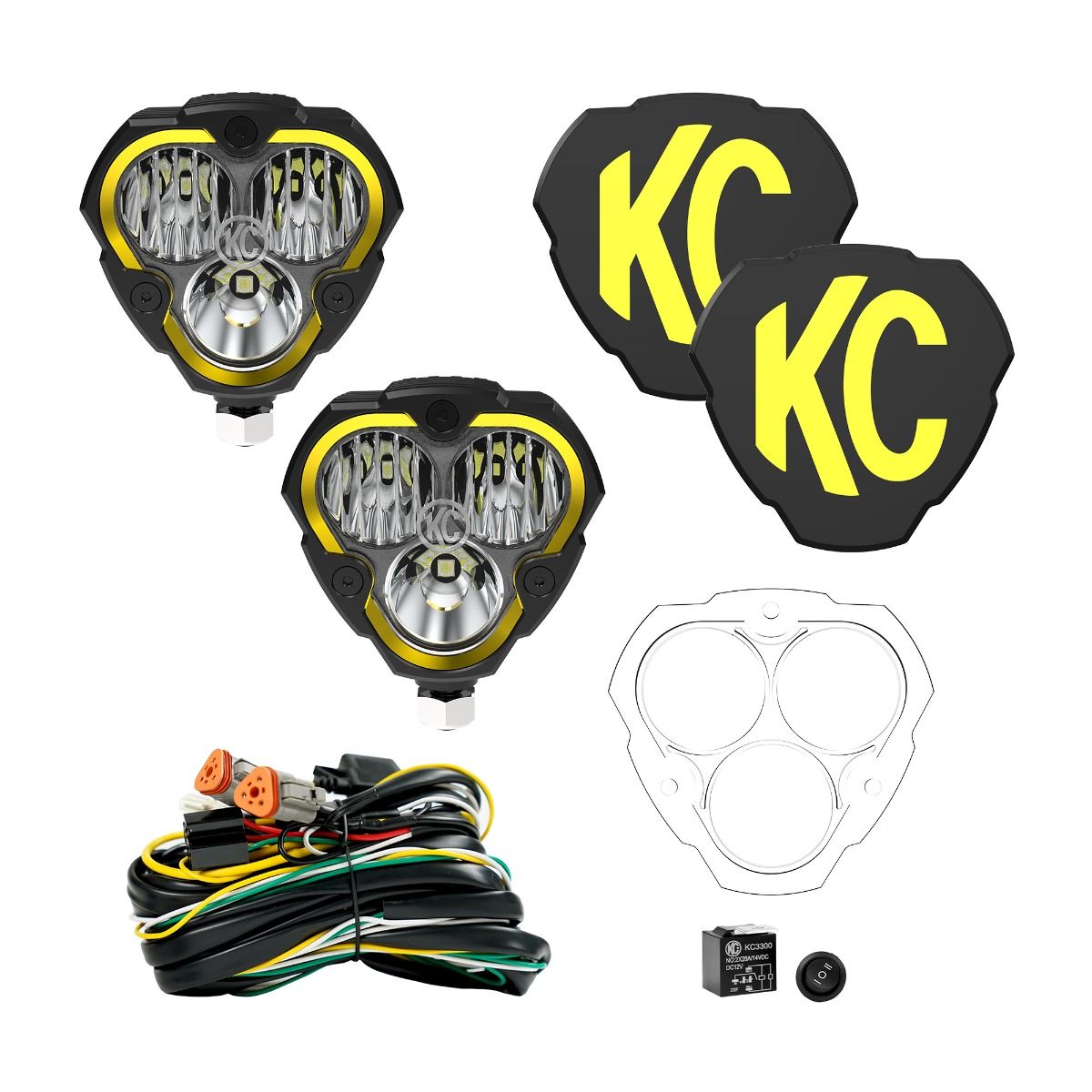 Can-Am Maverick R A-Pillar / Ditch Mount and Lights Bundle image 5