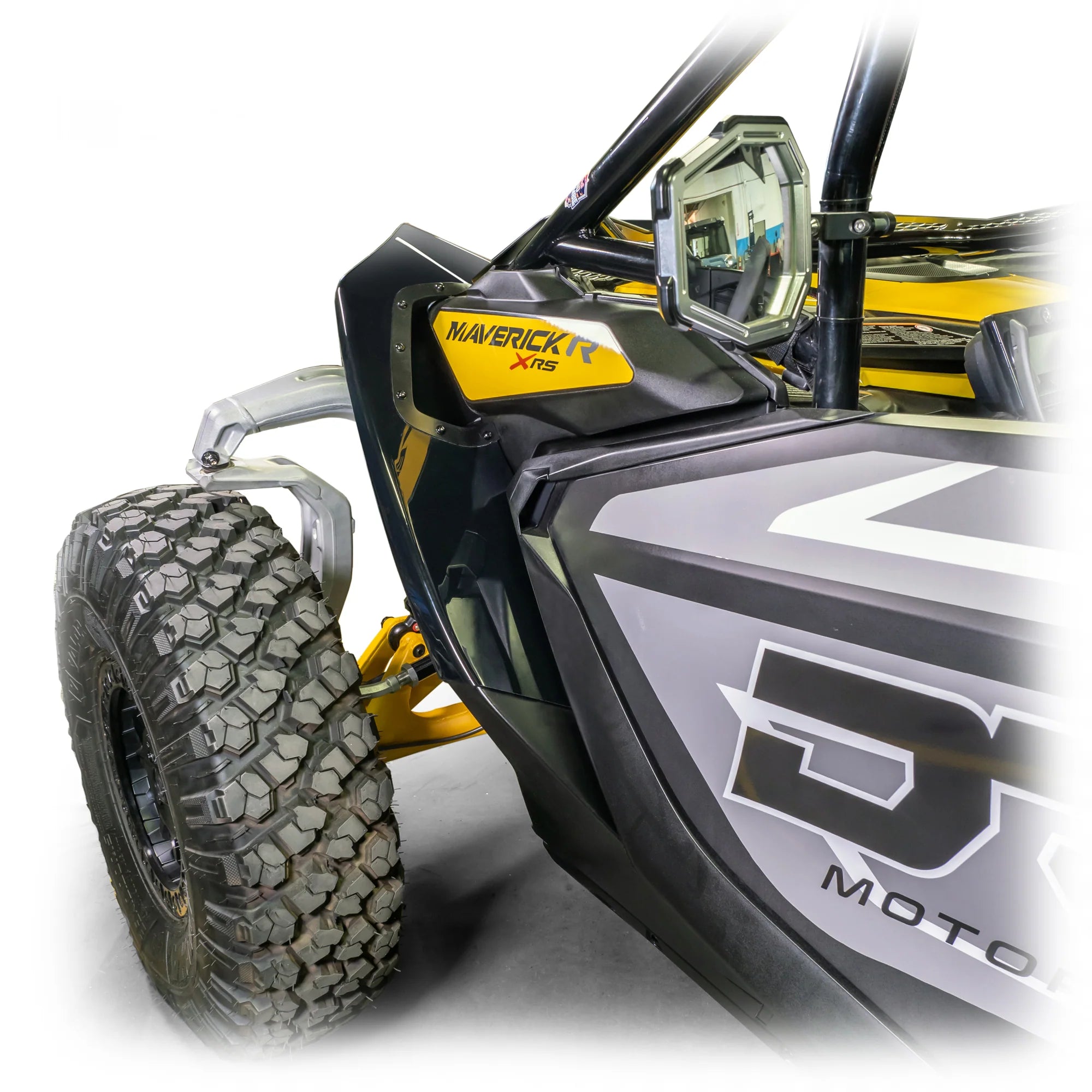 DRT Can-Am 2024+ Maverick R Front Fender Kit image 9