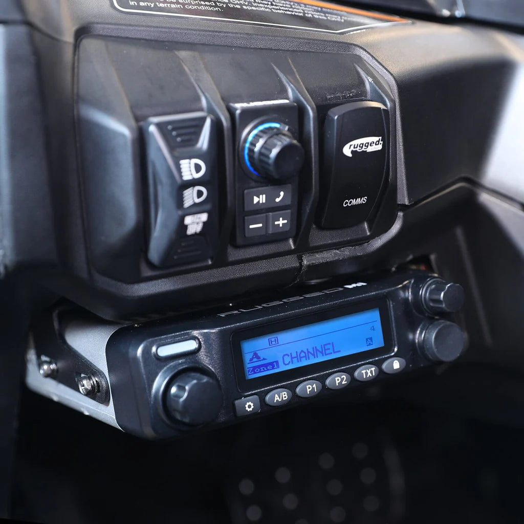Can-Am Maverick R Remote Head Mount Kit - Rugged Radios image 0