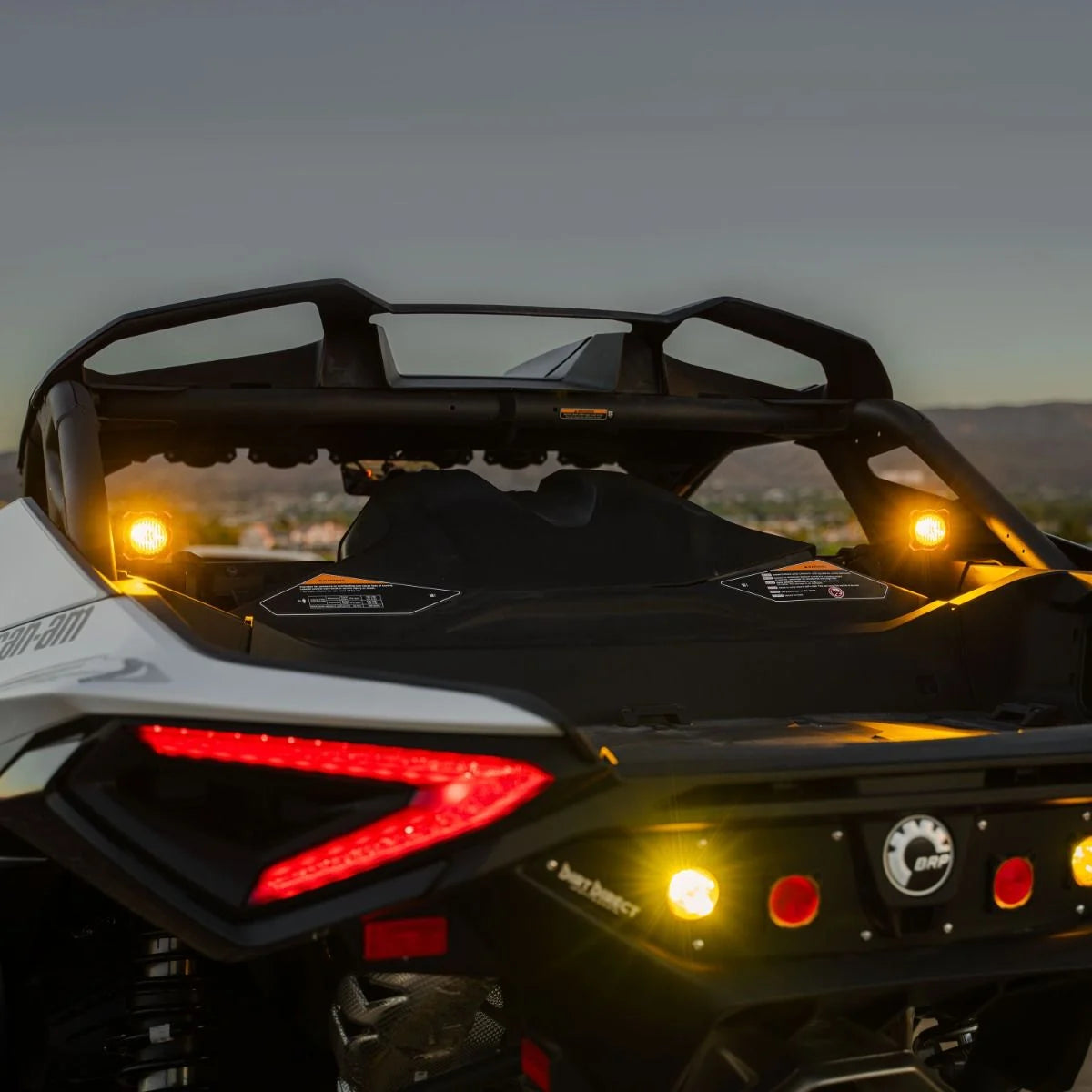 Can-Am Maverick R Backup / Chase Hardware Set and FLEX ERA® 1 LED Light Pod Kit image 0