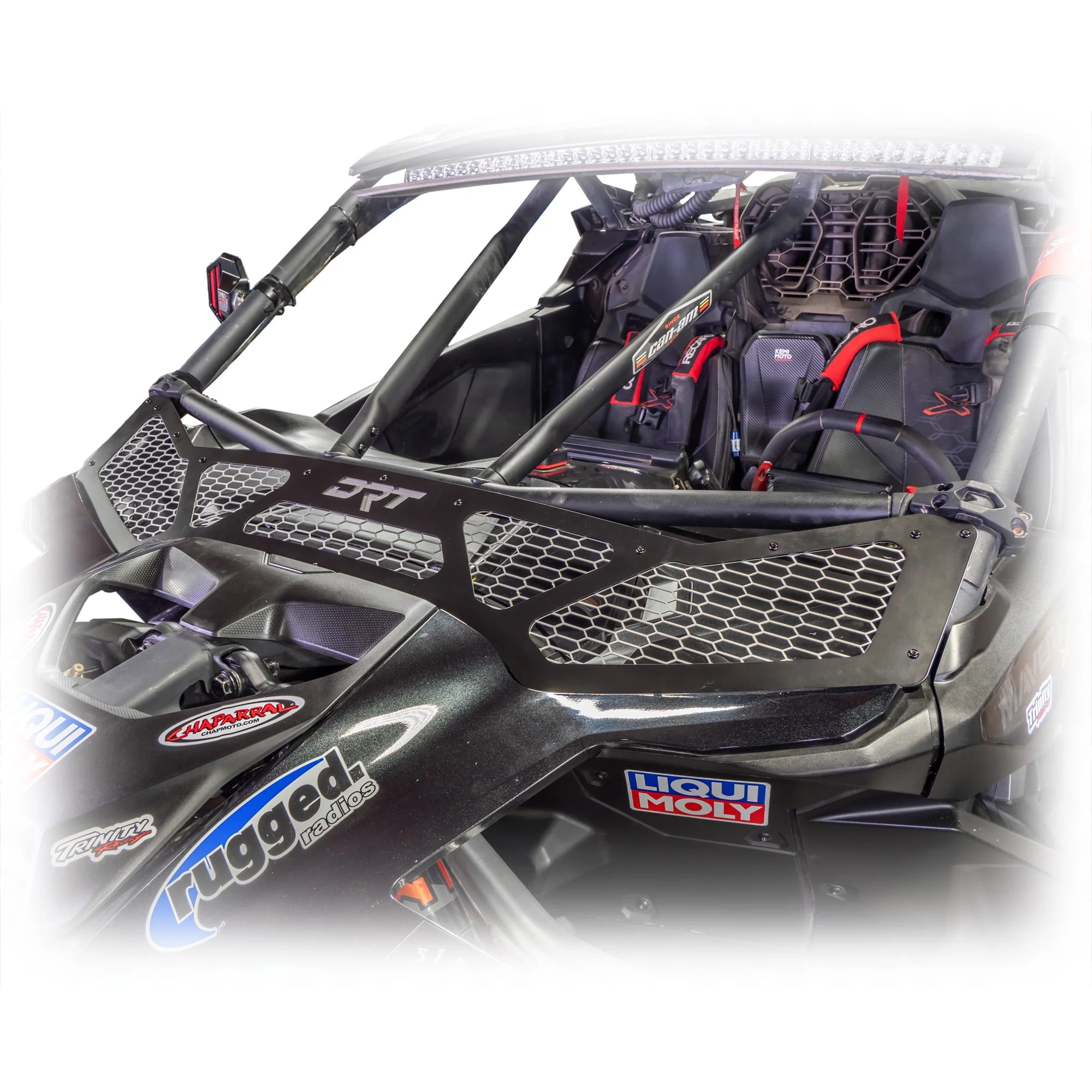 DRT Can-Am 2024+ Maverick R Aluminum Wind Diffuser image 5