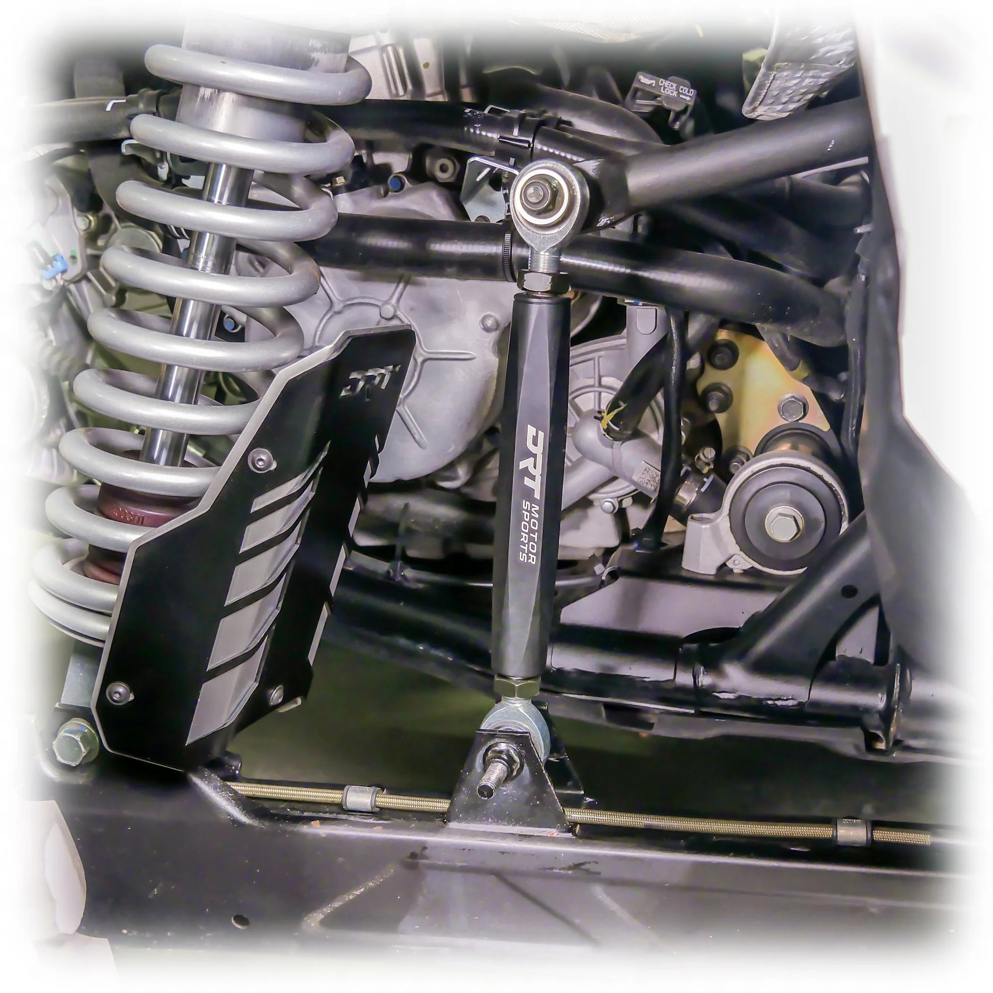 DRT RZR Polaris Pro XP Billet Aluminum Sway Bar Link Kit, Rear (M10) image 4
