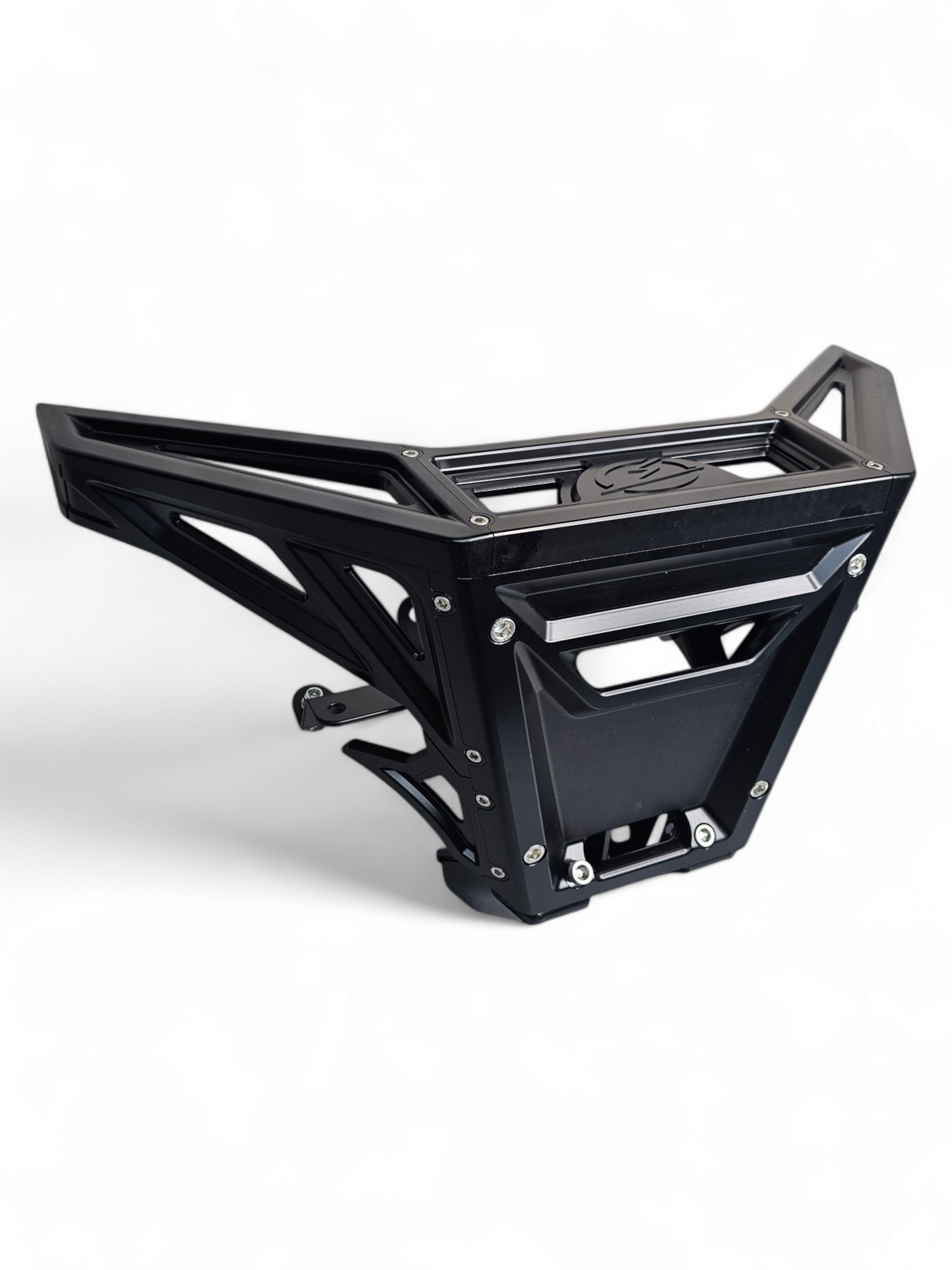 2017+ Can-Am X3 Maverick Machined Billet Front Winch Bumper (Black Anodize) image 1