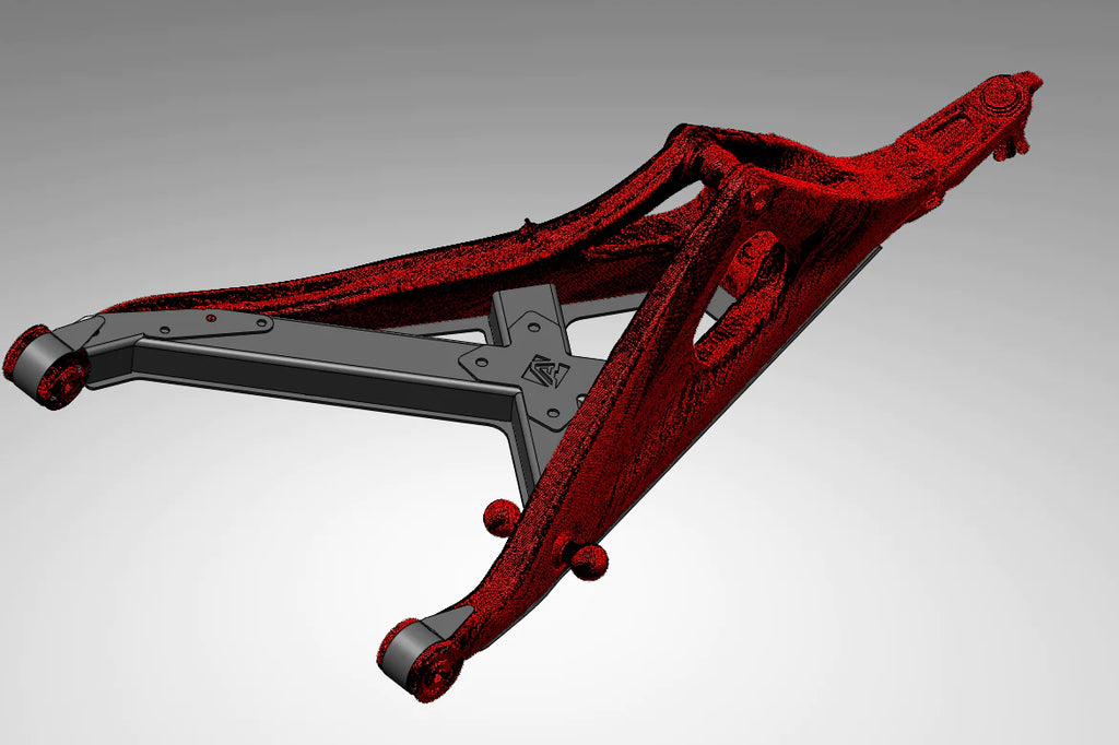 Ard Can-Am Maverick R Lower Arm Gusset Kit image 5