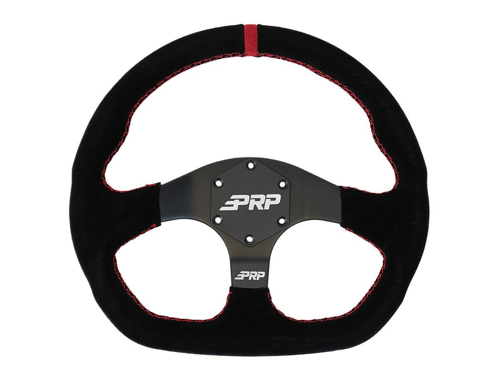 Heated Comp-R Suede Steering Wheel, Black