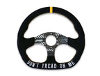 Don’t Tread on Me Comp-R Suede Steering Wheel (D-Shaped)