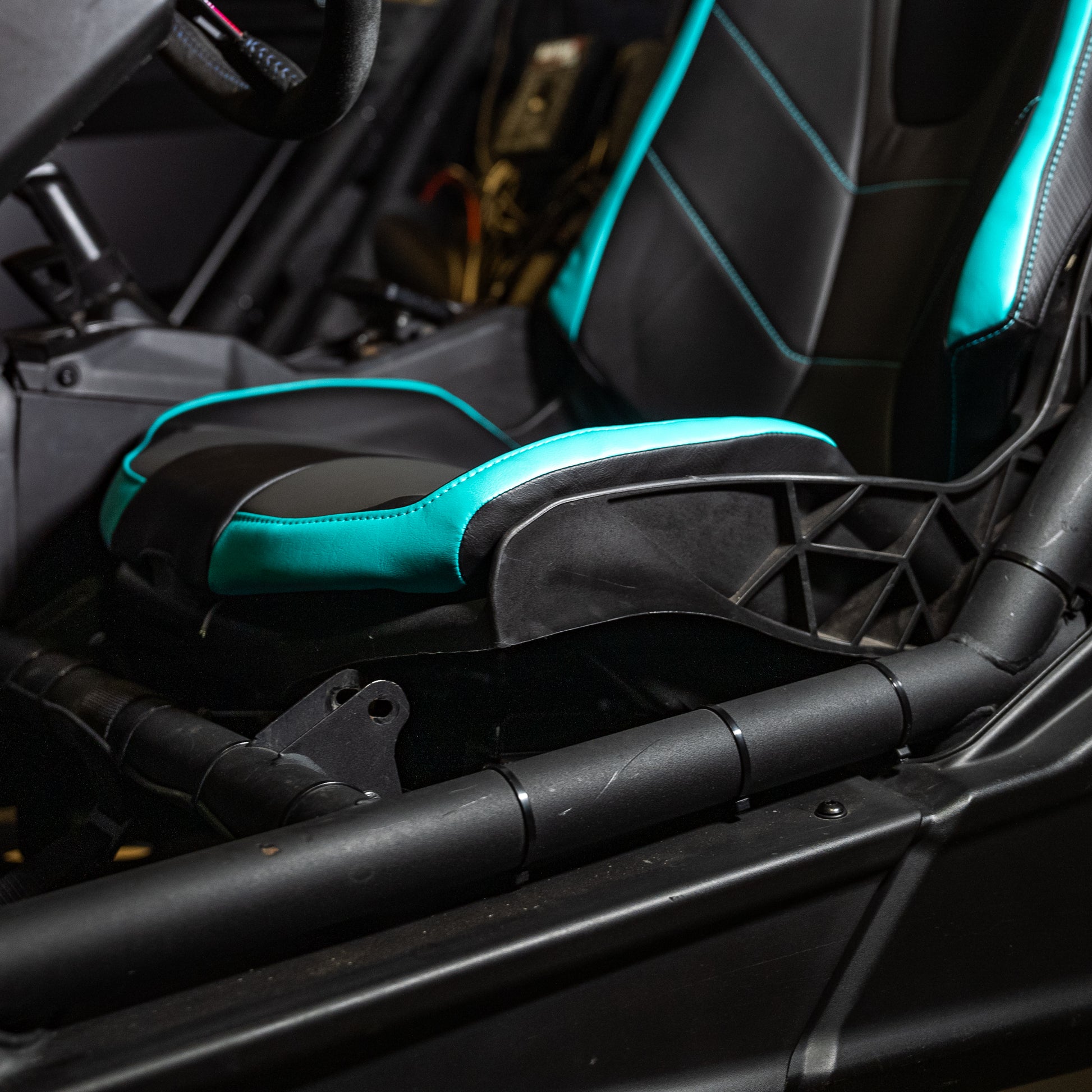 Stock Seat Mount & Slider Kit - Can-Am Maverick R and X3 image 2