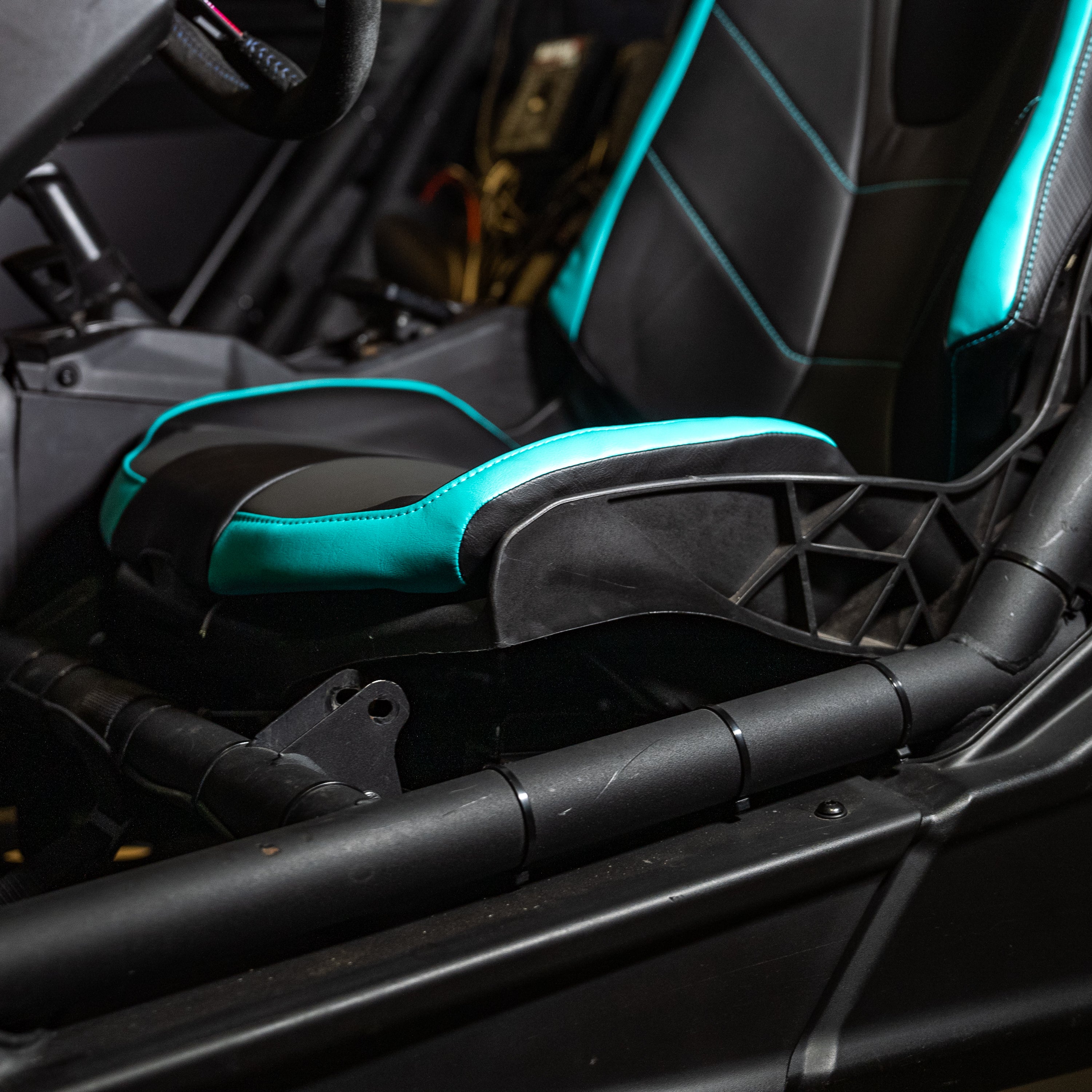 Stock Seat Mount & Slider Kit - Can-Am Maverick R and X3 image 2