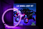Apollo RGB Wheel Lights Kit - Set of 4 (Harness Included) - view 3