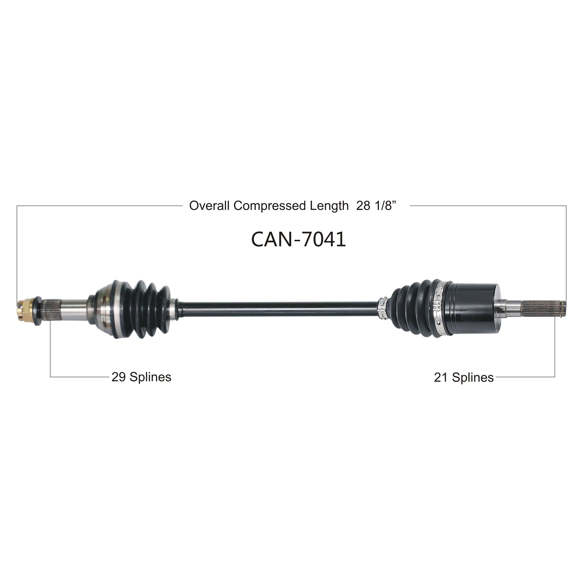 Can-Am Defender Oe Replacement Axles image 0