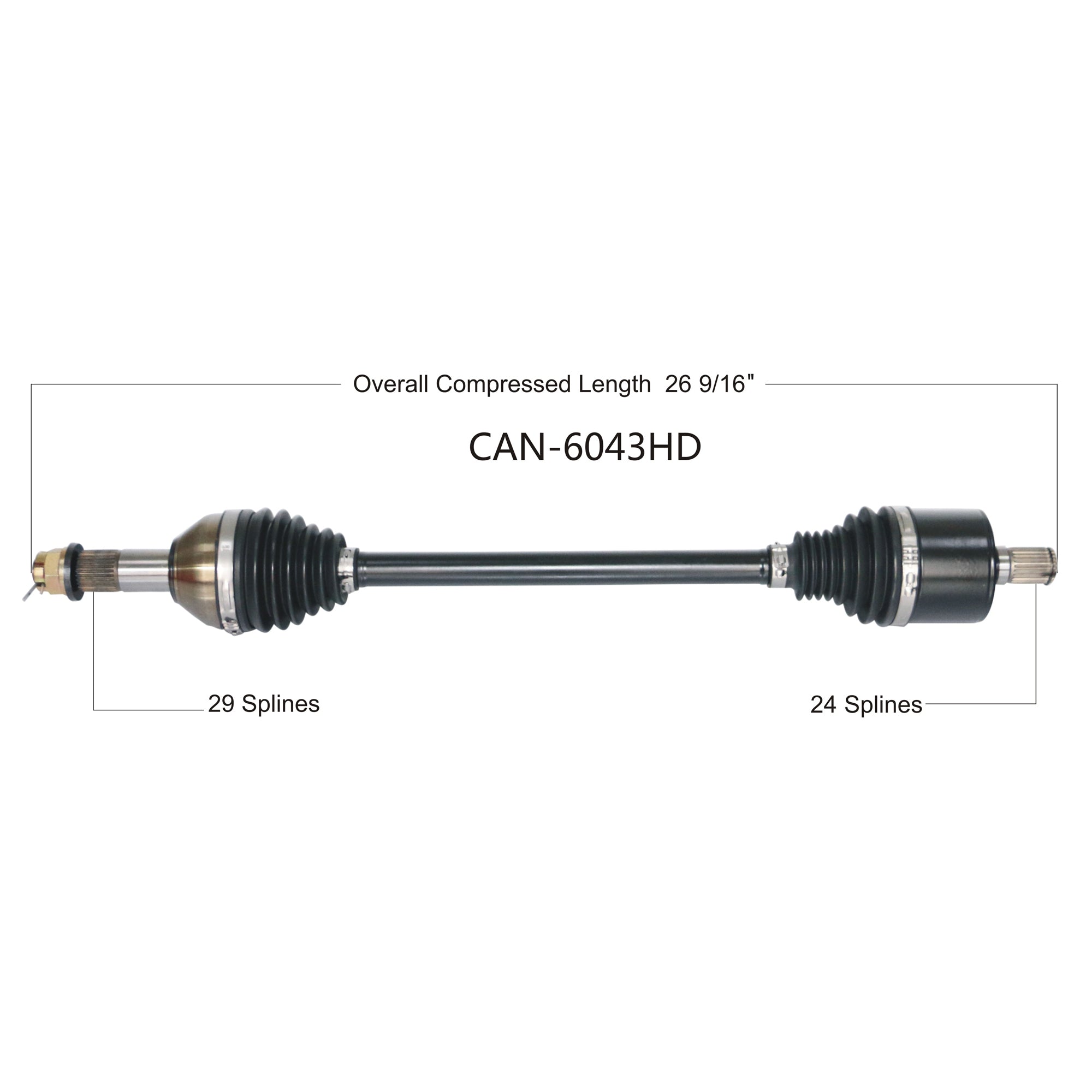 Can-Am Defender Heavy Duty Axles image 2