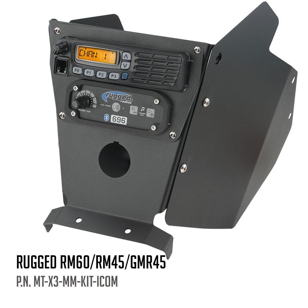 Can-Am X3 Multi-Mount Xl Kit For Radio And Intercom - Dash Mount image 0