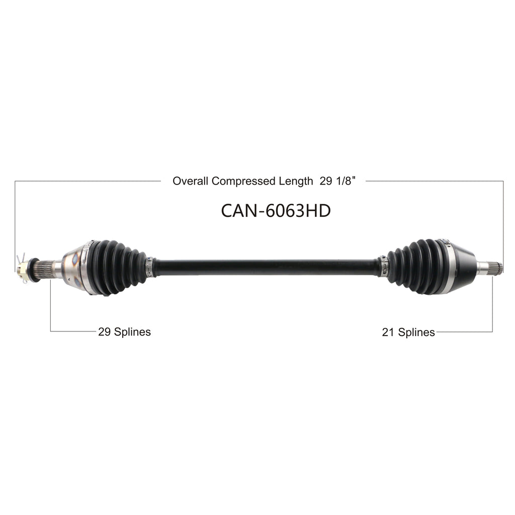 Can-Am Maverick X3 64" Heavy Duty Axle image 5