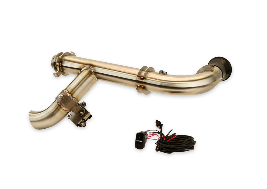 Side Piece Header Pipe With Electronic Cutout - Can-Am X3 image 0