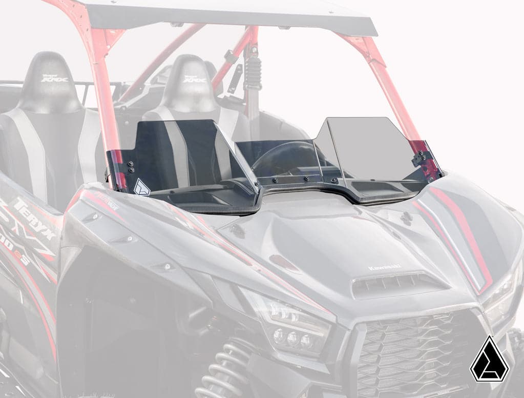 Assault Industries Half Windshield (Fits: Kawasaki Teryx Krx 1000) image 0