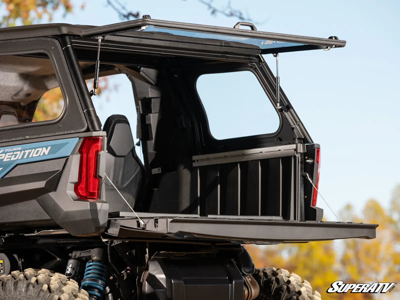 Polaris Xpedition Adv Rear Flip Windshield image 3