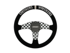 PRP X Shreddy Checkered Steering Wheel, Flat