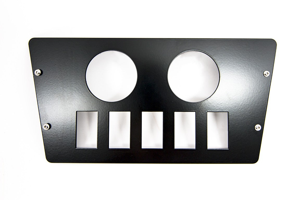 Yamaha Yxz1000R 2 Gauges And 5 Switch Dash Plate image 1